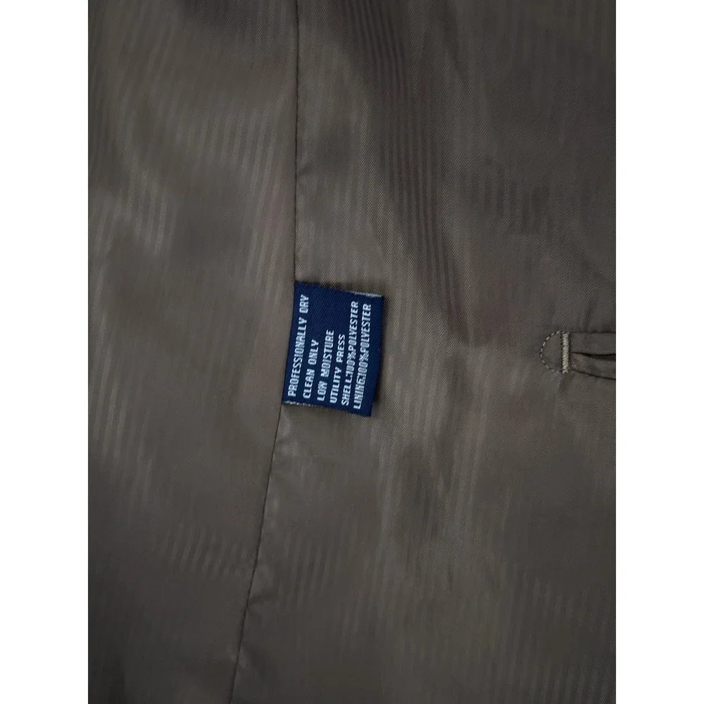 JG Hook Suede Men's 44L Blazer Camel Color Sports Jacket Coat Western‎ 2-Button